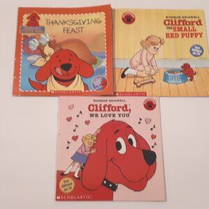 Clifford The Red Dog Books (Set of 3)
